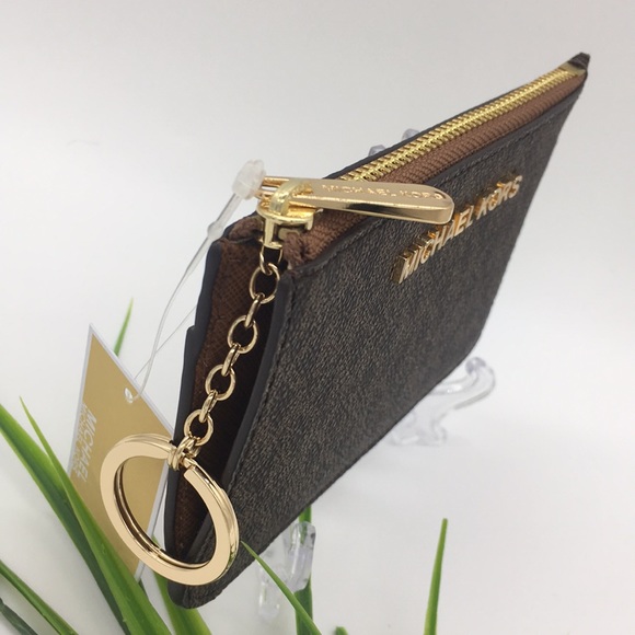 Jet Set Travel Sm TZ Coinpouch W ID Leather Brown - Picture 3 of 8